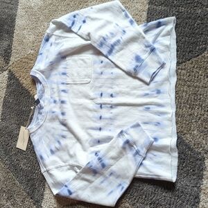 Universal Thread Tie Dye Crop Top Pullover Sweatshirt Size Medium NWT